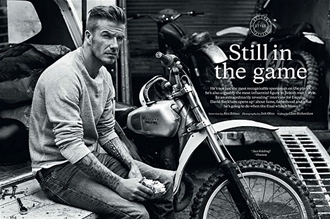 Дэвид Бекхэм для Esquire