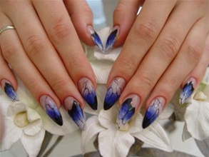 Модные варианты маникюра 2012
